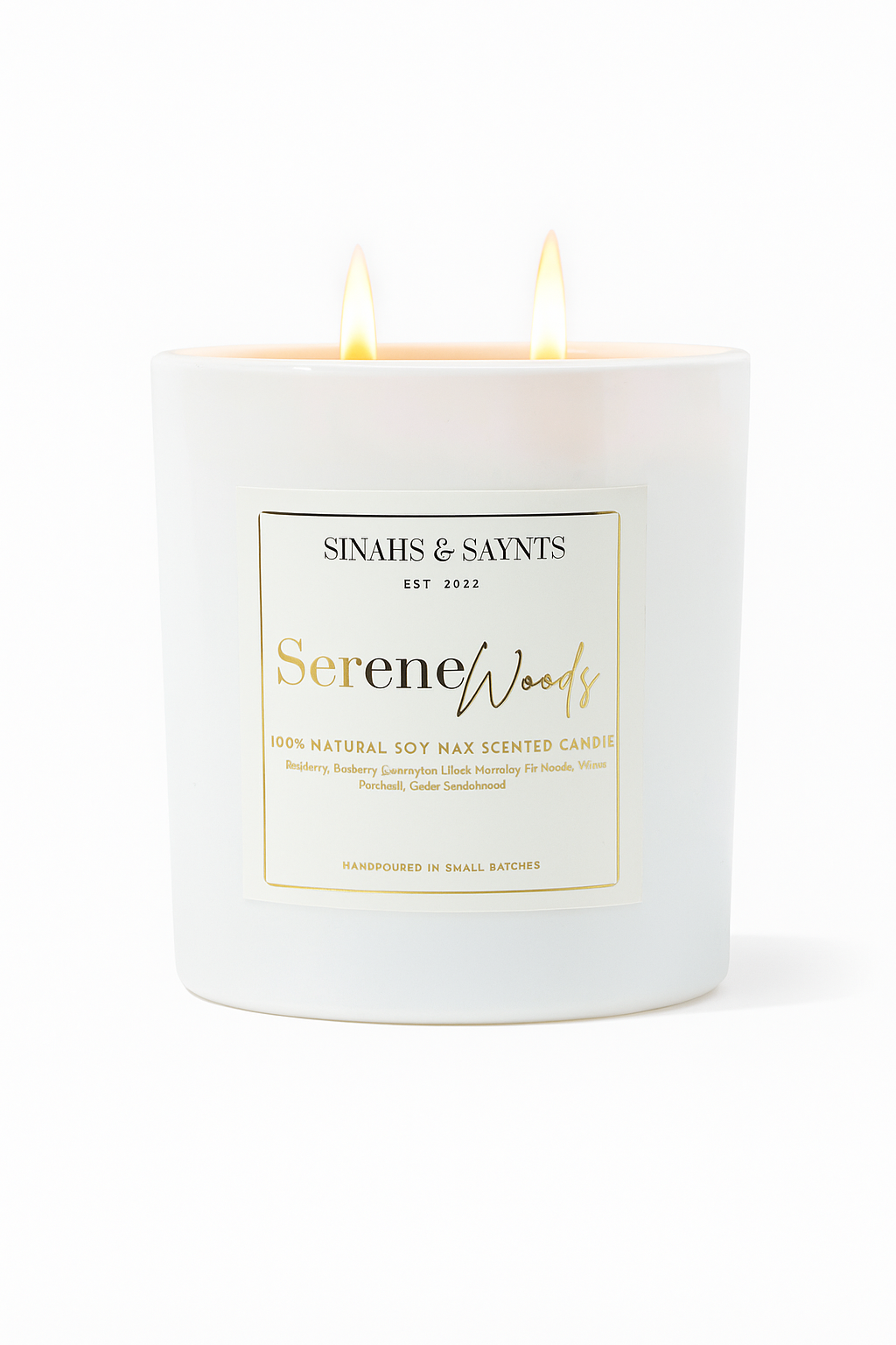 Serene Wood Candles