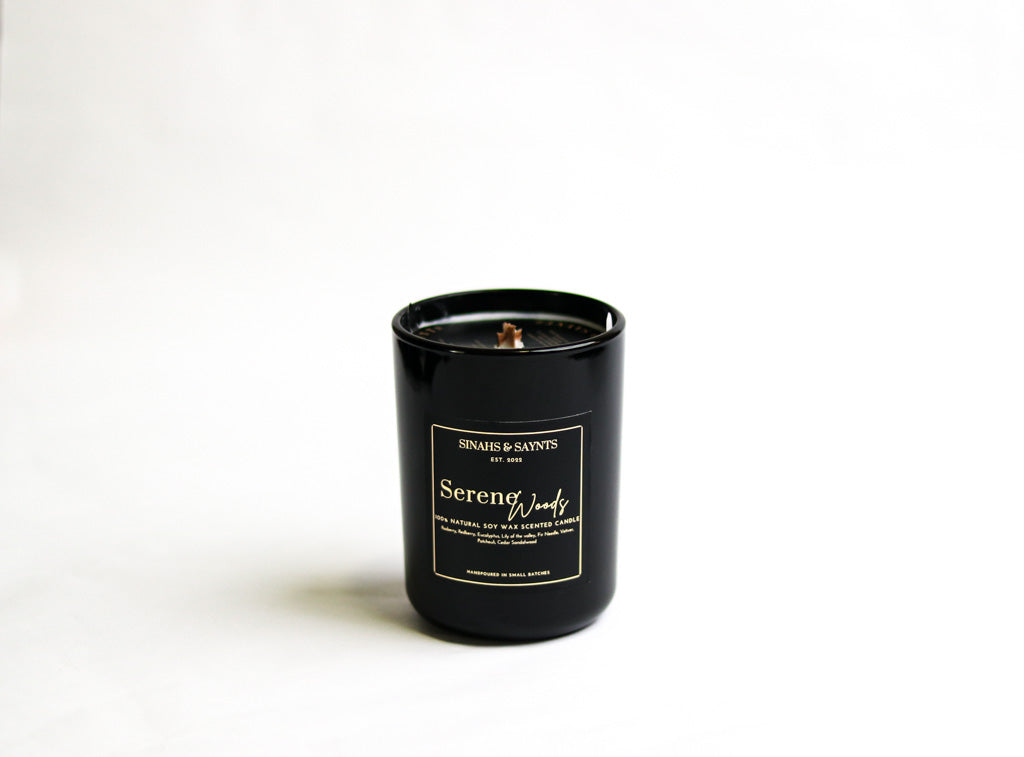 Serene Wood Candles